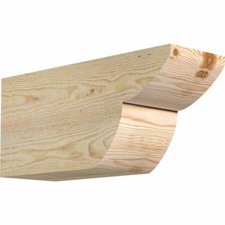 Ekena Millwork Crestline Rough Sawn Rafter Tail, Douglas Fir, 6"W x 8"H x 18"L RFT06X08X18CRE00RDF